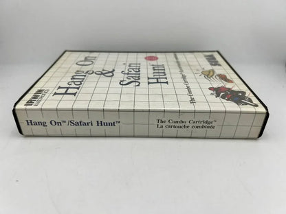 HANG-ON AND SAFARI HUNT SEGA MASTER SYSTEM SMS
