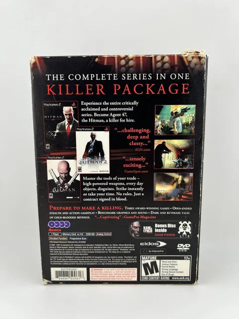 Hitman Trilogy Playstation 2 PS2