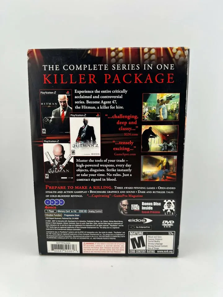 Hitman Trilogy Playstation 2 PS2