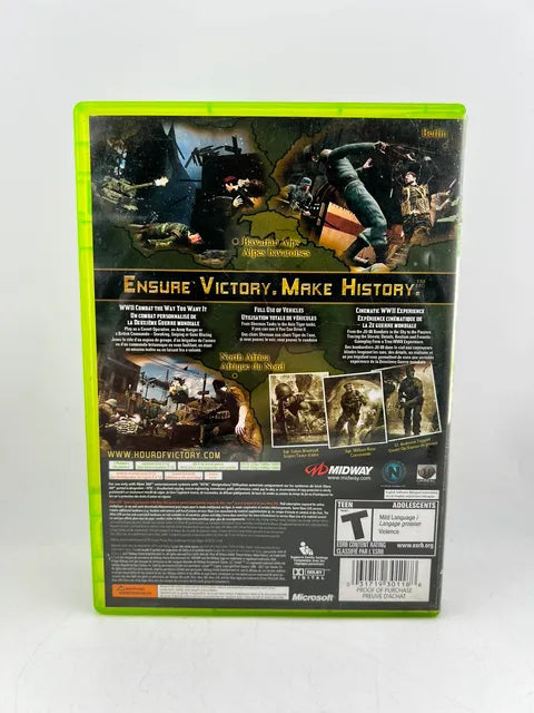 Hour Of Victory Xbox 360 X360