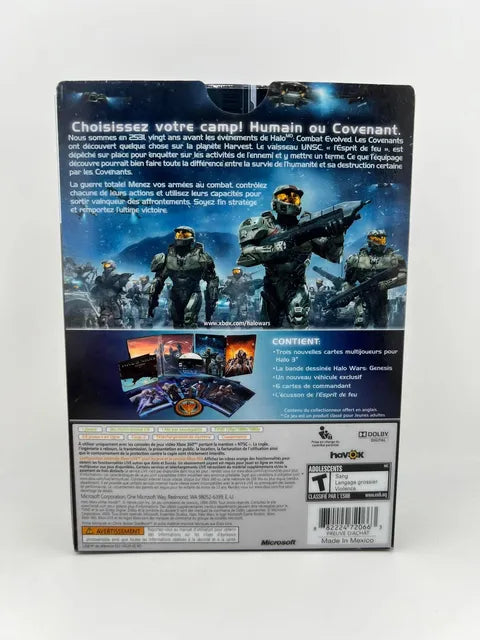 Halo Wars Limited Edition Version Francaise Xbox 360 X360