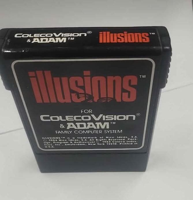 ILLUSIONS (COLECOVISION ADAM CV) jeux video game-x