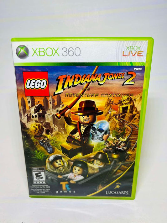 LEGO INDIANA JONES 2: THE ADVENTURE CONTINUES XBOX 360 X360 - jeux video game-x