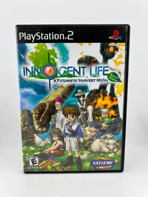 Innocent Life A Futuristic Harvest Moon Playstation 2 PS2