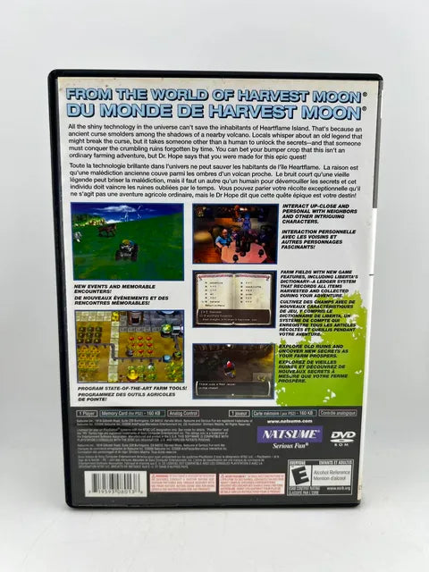 Innocent Life A Futuristic Harvest Moon Playstation 2 PS2
