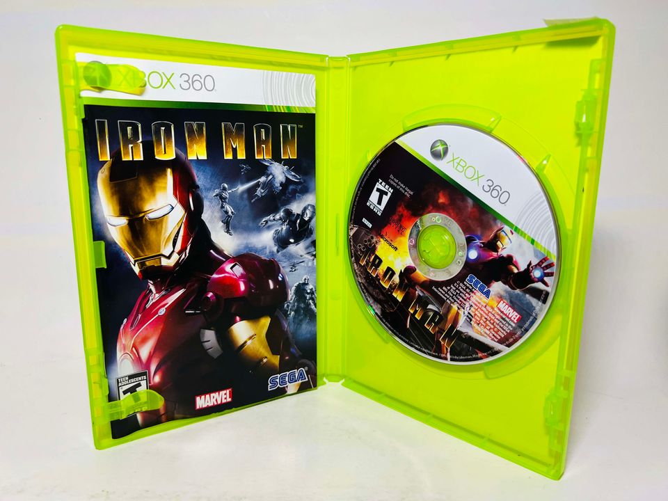 IRON MAN XBOX 360 X360 - jeux video game-x