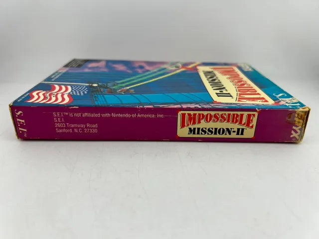 Impossible Mission II 2 Nintendo NES