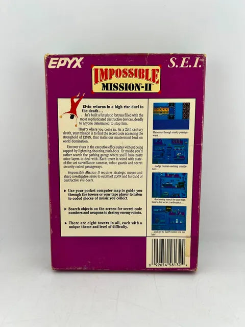 Impossible Mission II 2 Nintendo NES