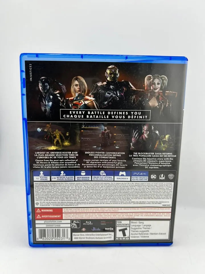 Injustice 2 Playstation 4 Ps4