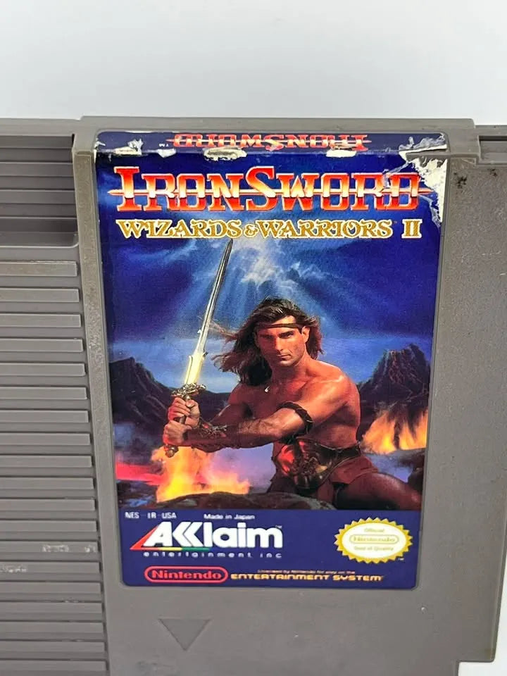 Ironsword: Wizards and Warriors II 2 Nintendo NES