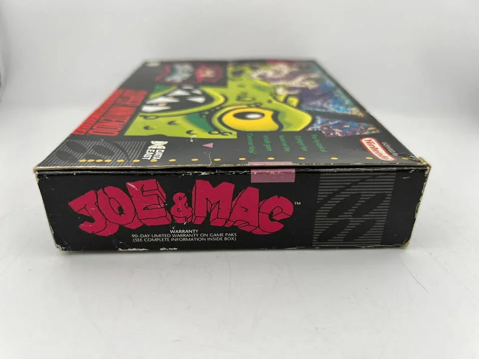 Joe and Mac Super Nintendo Snes