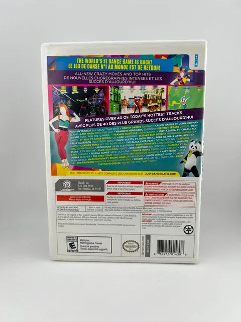Just Dance 2016 Nintendo WII