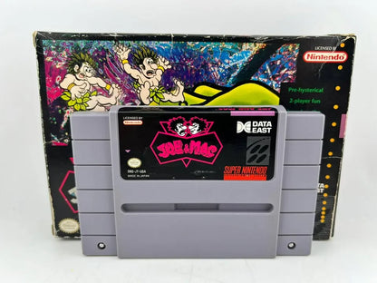 Joe and Mac Super Nintendo Snes