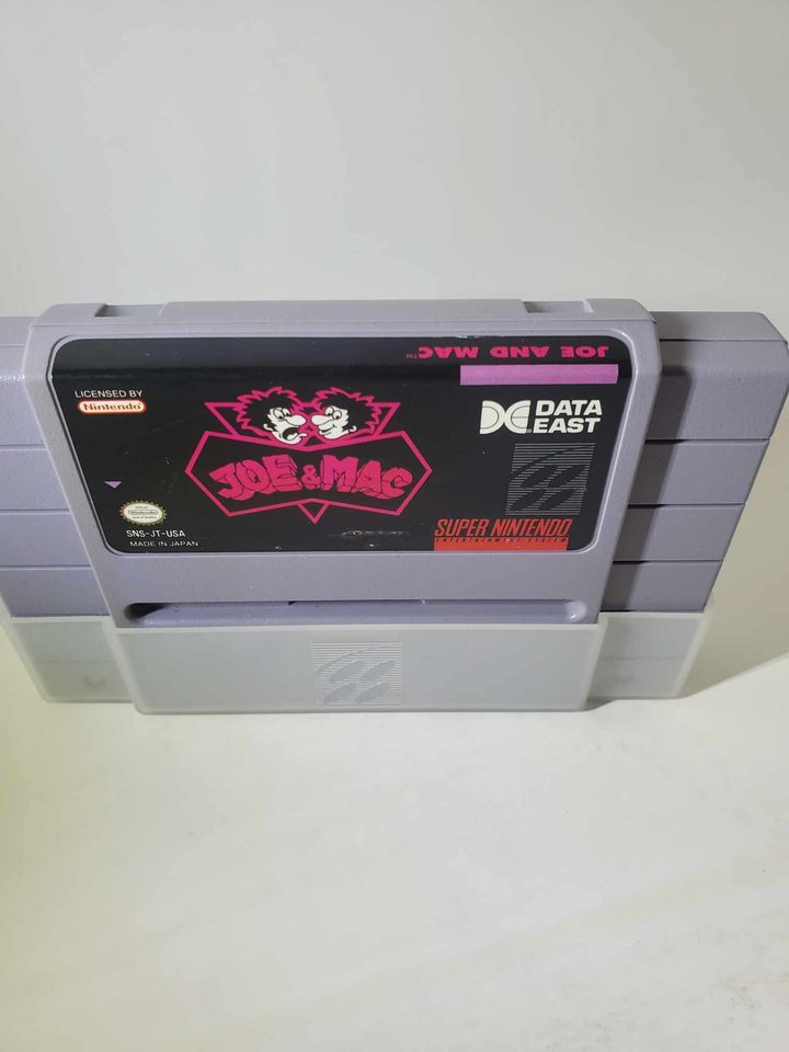 JOE & MAC EN BOITE SUPER NINTENDO SNES - jeux video game-x