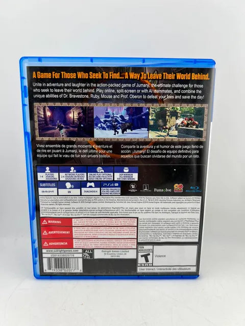 Jumanji: The Video Game Playstation 4 PS4
