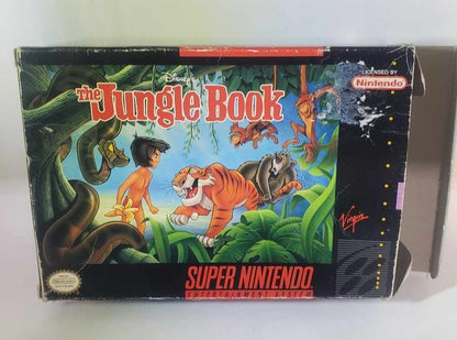 THE JUNGLE BOOK EN BOITE SUPER NINTENDO SNES - jeux video game-x