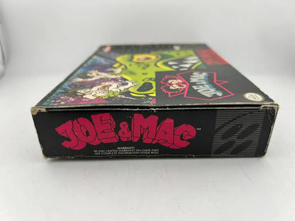 Joe and Mac Super Nintendo Snes