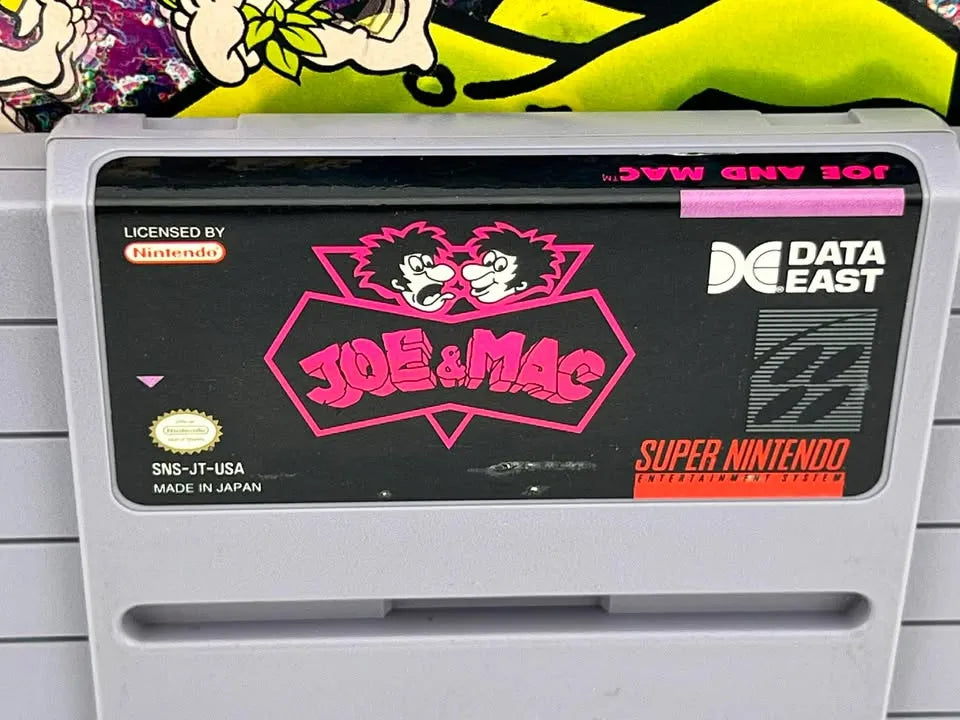 Joe and Mac Super Nintendo Snes