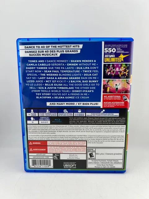 Just Dance 2021 Playstation 4 PS4