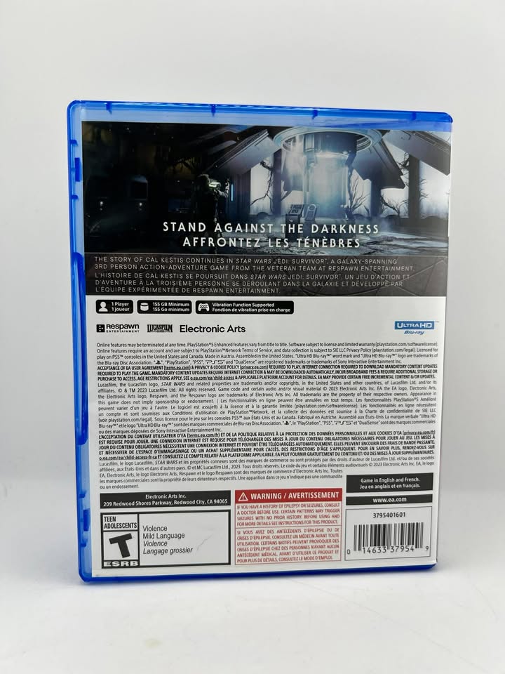 Star Wars Jedi: Survivor Playstation 5 PS5