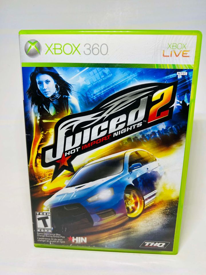 JUICED 2 HOT IMPORT NIGHTS XBOX 360 X360 - jeux video game-x