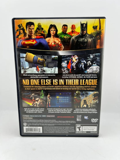 Justice League Heroes Playstation 2 PS2