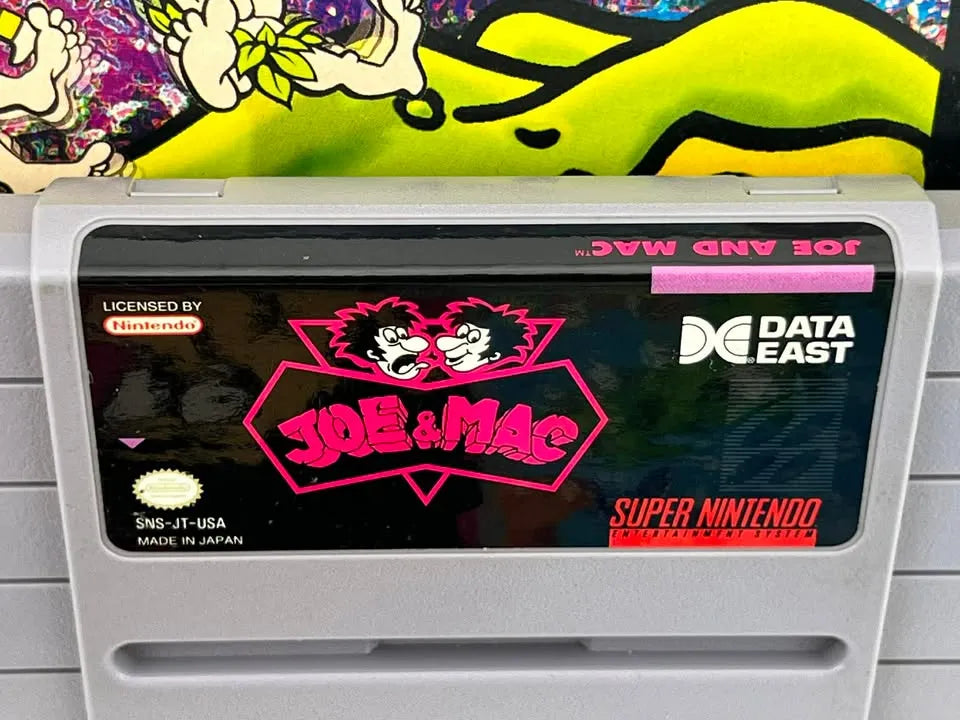 Joe and Mac Super Nintendo Snes
