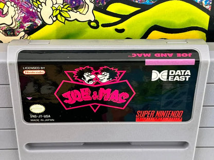 Joe and Mac Super Nintendo Snes