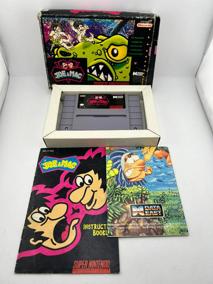 Joe and Mac Super Nintendo Snes
