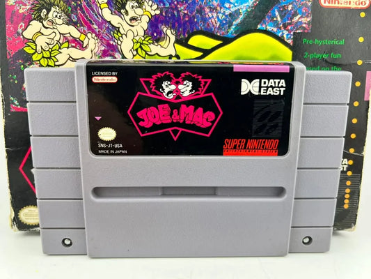 Joe and Mac Super Nintendo Snes