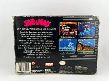 Joe and Mac Super Nintendo Snes
