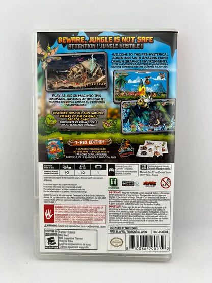 New Joe & Mac: Caveman Ninja Nintendo Switch