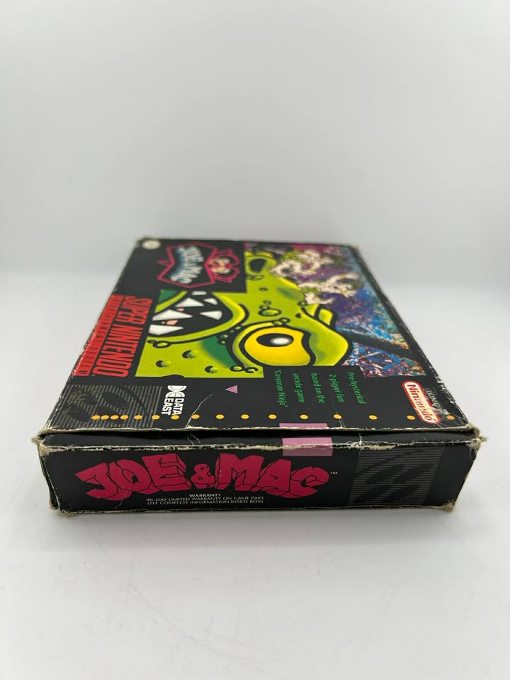 Joe and Mac Super Nintendo Snes