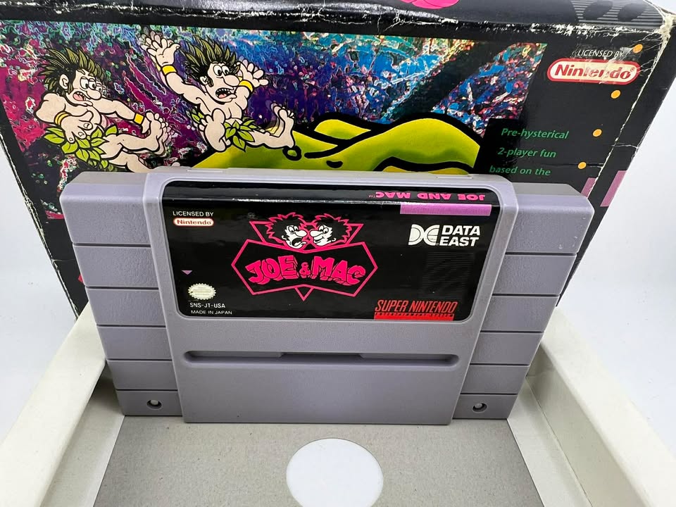Joe and Mac Super Nintendo Snes