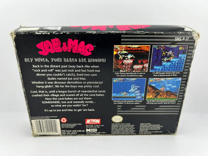 Joe and Mac Super Nintendo Snes