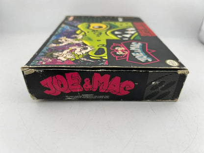 Joe and Mac Super Nintendo Snes
