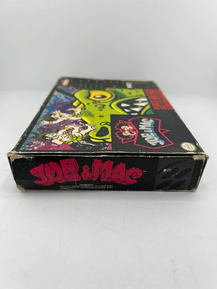 Joe and Mac Super Nintendo Snes