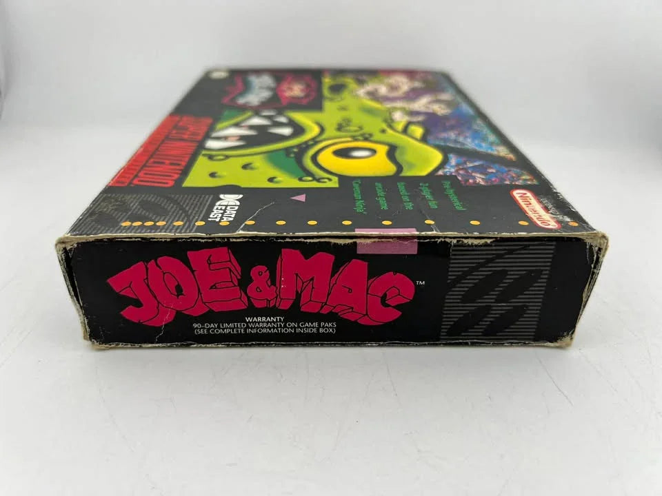 Joe and Mac Super Nintendo Snes