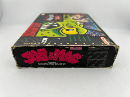 Joe and Mac Super Nintendo Snes
