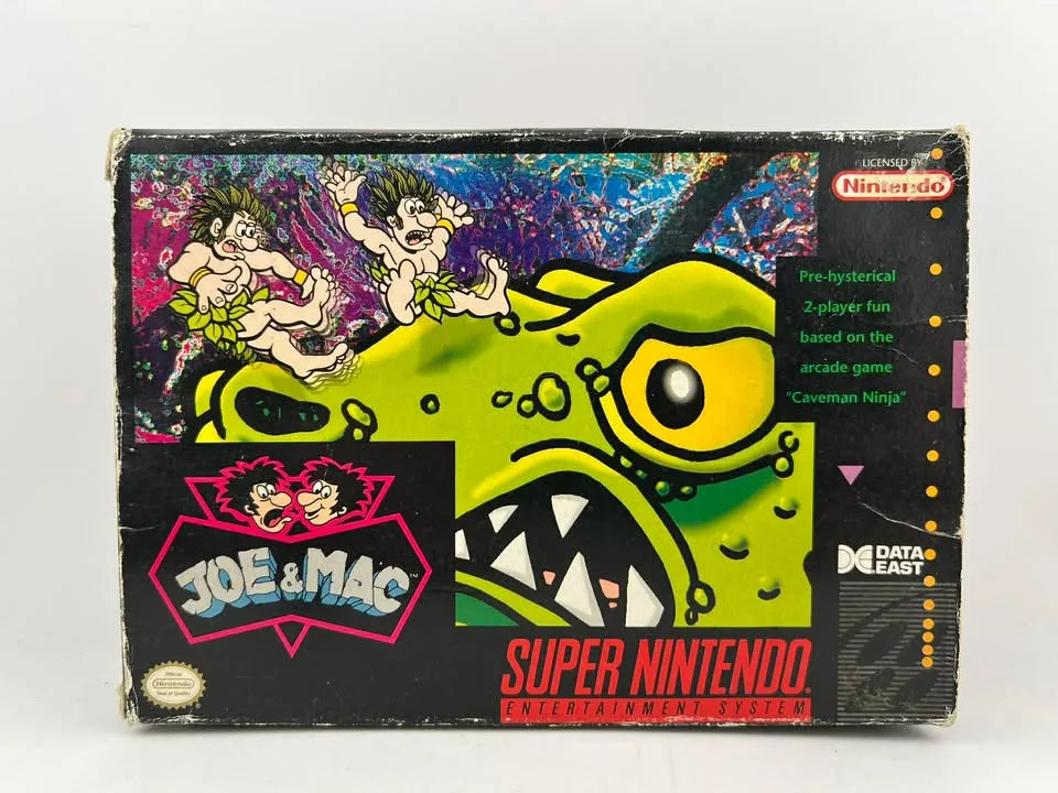 Joe and Mac Super Nintendo Snes