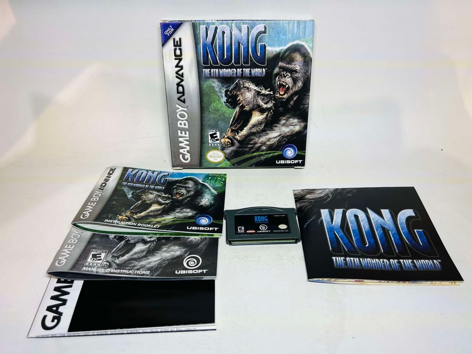 KONG 8TH WONDER OF THE WORLD EN BOITE GAME BOY ADVANCE GBA - jeux video game-x