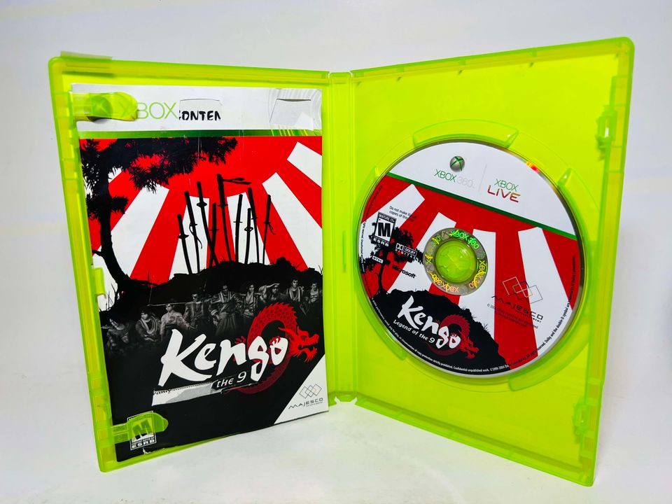 KENGO LEGEND OF THE 9 XBOX 360 X360 - jeux video game-x