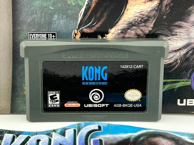Kong 8th Wonder of the World Game Boy Advance GBA