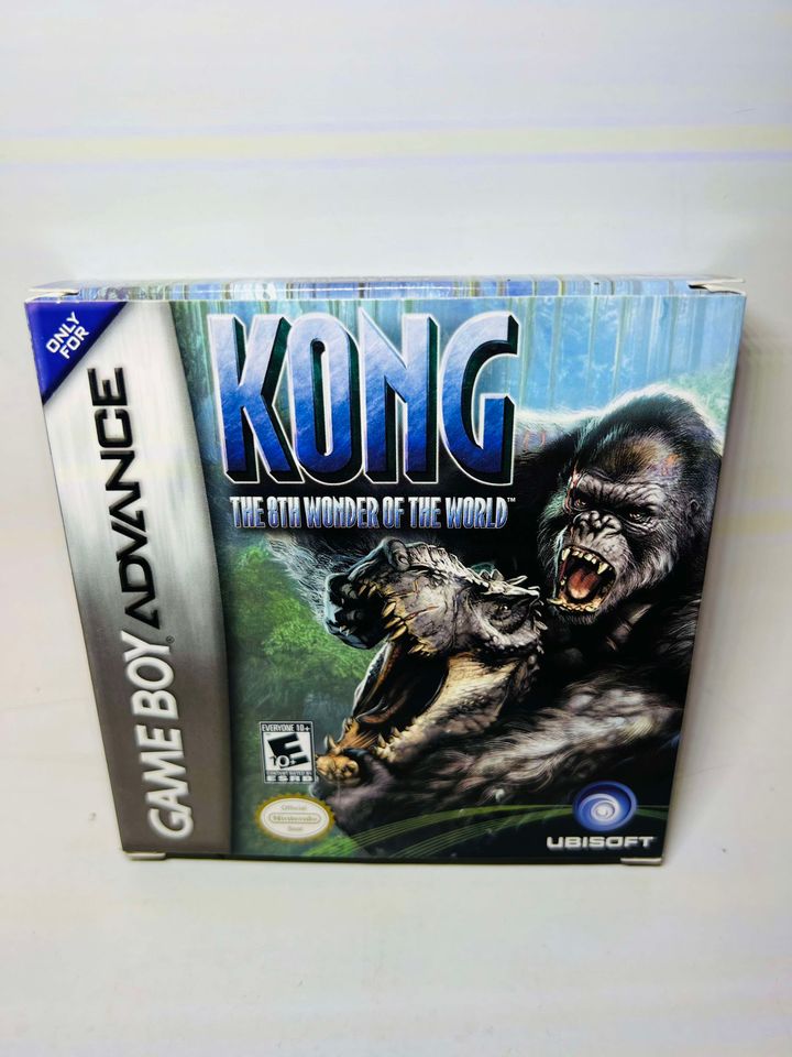 KONG 8TH WONDER OF THE WORLD EN BOITE GAME BOY ADVANCE GBA - jeux video game-x