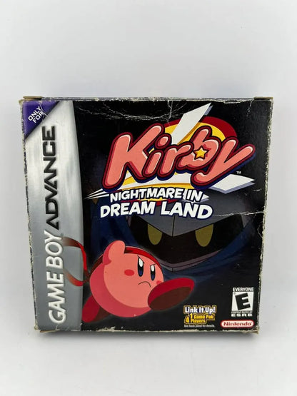 Kirby Nightmare in Dreamland Game Boy Advance GBA