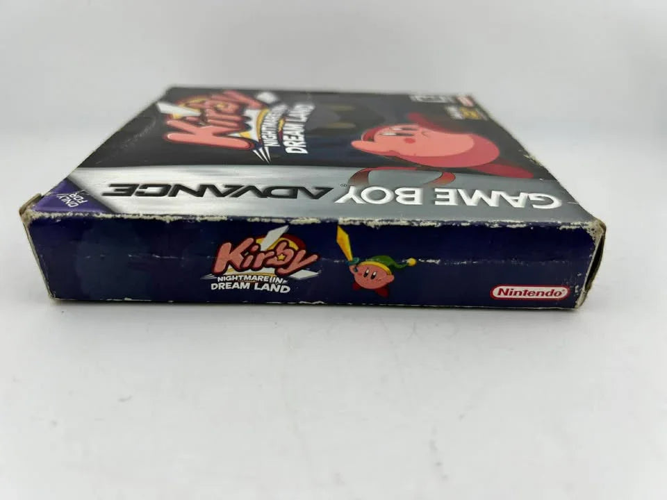 Kirby Nightmare in Dreamland Game Boy Advance GBA
