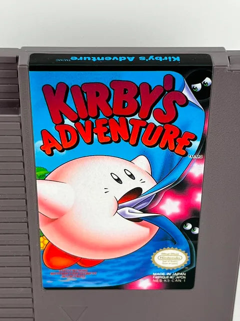 Kirby's Adventure French CAN Nintendo NES