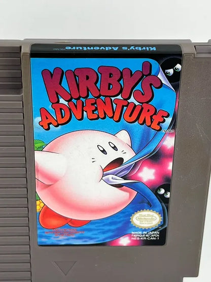 Kirby's Adventure CAN version Nintendo Nes