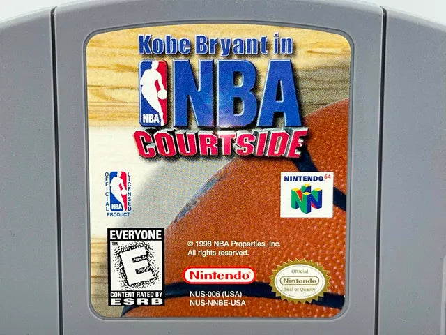 Kobe Bryant in NBA Courtside Nintendo 64 N64