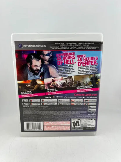 Kane And Lynch 2 Dog Days Playstation 3 Ps3